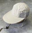 画像5: DORFMAN PACIFIC COMPANY ネックガード付き ロングビルキャップ ベージュ (DEADSTOCK)