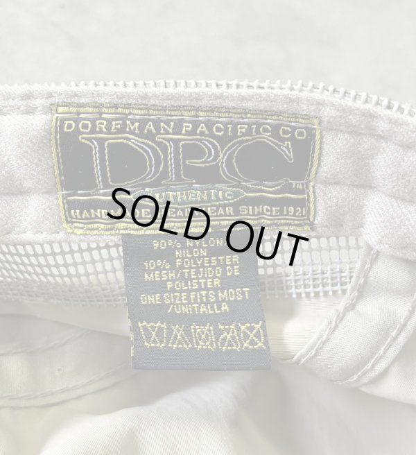 画像10: DORFMAN PACIFIC COMPANY ネックガード付き ロングビルキャップ ベージュ (DEADSTOCK)