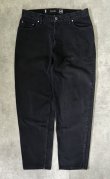 画像1: 90'S LEVIS SILVER TAB "LOOSE" デニム ブラック USA製 (VINTAGE)