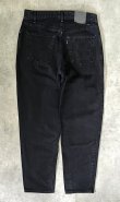 画像3: 90'S LEVIS SILVER TAB "LOOSE" デニム ブラック USA製 (VINTAGE)