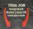 画像2: THIS JOB... コットン 半袖 Tシャツ ブラック (VINTAGE)