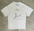 画像1: 90'S STEP UP TO MIDDLE SCHOOL シングルステッチ 両面プリント 半袖 Tシャツ ホワイト (VINTAGE)