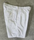 画像5: 90'S RALPH LAUREN ツープリーツ シアサッカーショーツ ホワイト TALONジップ USA製 (VINTAGE)
