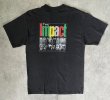 画像1: THE IMPACT MOVEMENT 両面プリント 半袖 Tシャツ ブラック (VINTAGE)