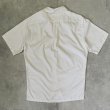 画像3: 90'S RALPH LAUREN "CALDWELL" シルク/コットン ロゴ無し 半袖 オープンカラーシャツ オフホワイト (VINTAGE)