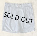画像: 90'S RALPH LAUREN ツープリーツ シャンブレーショーツ ブルー USA製 (VINTAGE)