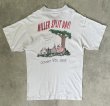 画像4: 90'S MILLER SPLIT DAY '93 シングルステッチ 両面プリント 半袖 Tシャツ ホワイト USA製 (VINTAGE)