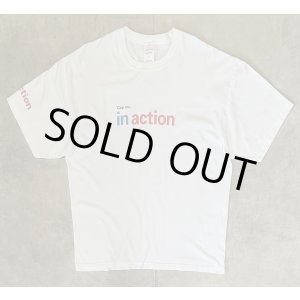 画像: 00'S GAP "IN ACTION" 両面+袖プリント 半袖 Tシャツ ホワイト (VINTAGE)