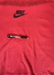 画像6: 90'S NIKE "P.L.A.Y." 銀タグ シングルステッチ 両面プリント Tシャツ レッド USA製 (VINTAGE)