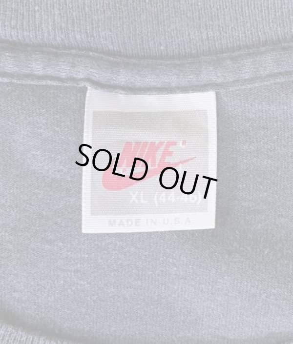 画像2: 90'S NIKE "JUST DO IT." 銀タグ シングルステッチ 両面プリント Tシャツ ブラック USA製 (VINTAGE)