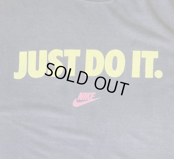 画像3: 90'S NIKE "JUST DO IT." 銀タグ シングルステッチ 両面プリント Tシャツ ブラック USA製 (VINTAGE)