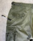 画像5: 60'S アメリカ軍 US ARMY "JUNGLE FATIGUE 3rd" ノンリップ ボタンフライ カーゴパンツ (VINTAGE)