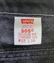 画像2: 90'S LEVIS 505 デニム ブラック USA製 W32L30 (MINT CONDITION)
