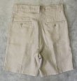 画像5: 90'S RALPH LAUREN ツープリーツ リネンショーツ ベージュ USA製 (MINT CONDITION)