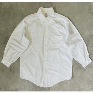 画像: 90'S BROOKS BROTHERS "MAKERS" オックスフォード BDシャツ ホワイト USA製 (VINTAGE)