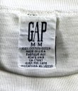 画像2: 90'S GAP シングルステッチ 半袖 フォトTシャツ ホワイト USA製 (VINTAGE)