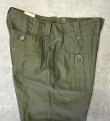 画像5: 60'S イギリス軍 BRITISH ARMY "1960 PATTERN" コンバットトラウザーズ オリーブ (VINTAGE)