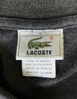 画像2: 80'S CHEMISE LACOSTE ポロシャツ チャコール フランス製 (VINTAGE)
