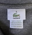 画像2: 90'S CHEMISE LACOSTE 長袖 ポロシャツ ダークグレーヘザー フランス製 (VINTAGE)