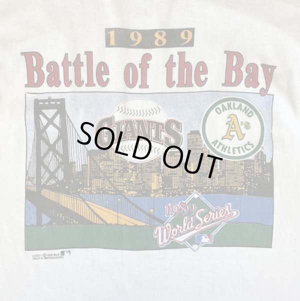 画像3: 80'S BATTLE OF THE BAY 1989 シングルステッチ 半袖 Tシャツ ホワイト USA製 (VINTAGE)