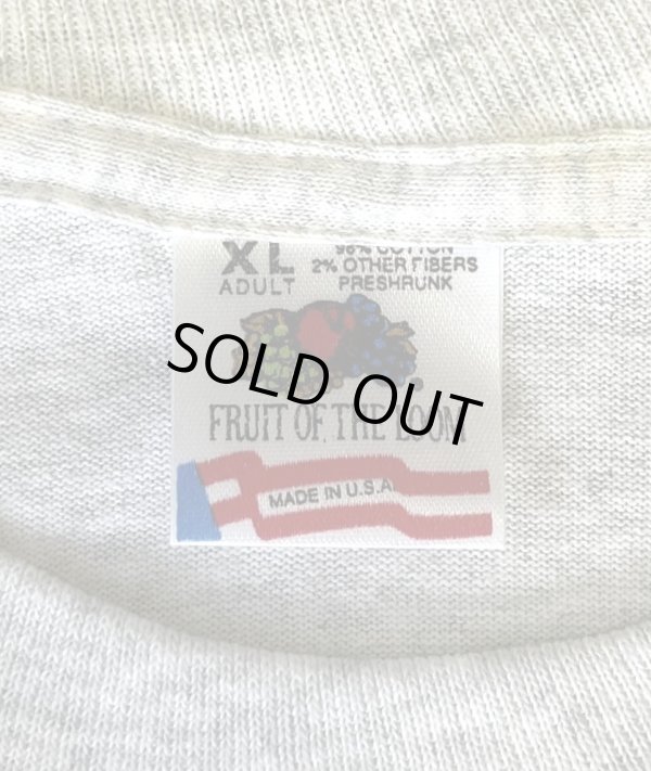 画像2: 90'S ISS シングルステッチ 両面プリント Tシャツ アッシュグレー USA製 (VINTAGE)