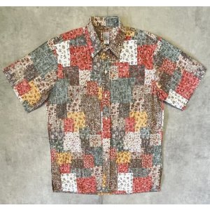 画像: 90'S REYN SPOONER コットン/ポリ フルオープン アロハシャツ ハワイ製 (VINTAGE)