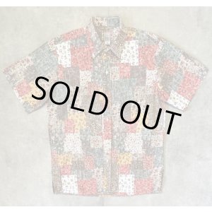 画像: 90'S REYN SPOONER コットン/ポリ フルオープン アロハシャツ ハワイ製 (VINTAGE)