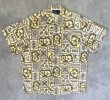 画像1: 90'S PATAGONIA コットン 半袖 ACシャツ MAHALO OAK柄 (VINTAGE)