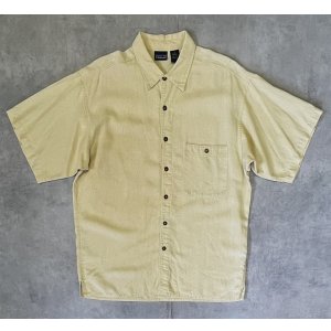 画像: 90'S PATAGONIA ヘンプ100% 半袖 ACシャツ ベージュ 香港製 (VINTAGE)