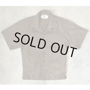画像: 90'S RIVERSIDE 半袖 オープンカラーシャツ ブラウン USA製 (VINTAGE)