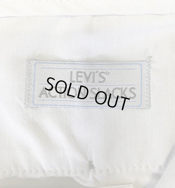 画像2: 90'S LEVIS "ACTION SLACKS" スラックス チャコール (VINTAGE)