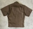 画像4: 90'S RIVERSIDE 半袖 オープンカラーシャツ ブラウン USA製 (VINTAGE)