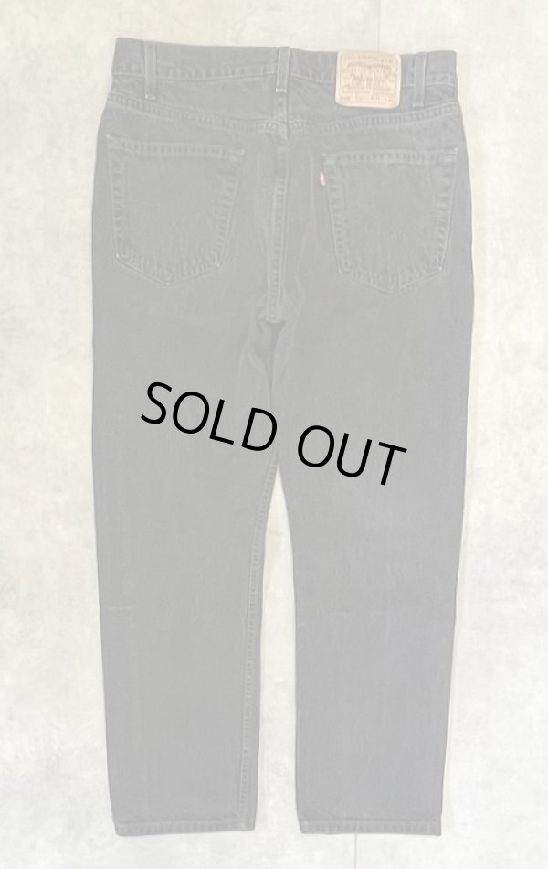 画像3: 00'S LEVIS 505 デニム ブラック W36L30 USA製 (VINTAGE)