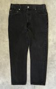 画像1: 00'S LEVIS 505 デニム ブラック W36L30 USA製 (VINTAGE)