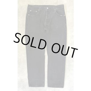 画像: 90'S LEVIS 501 デニム ブラック W36L30 USA製 (VINTAGE)