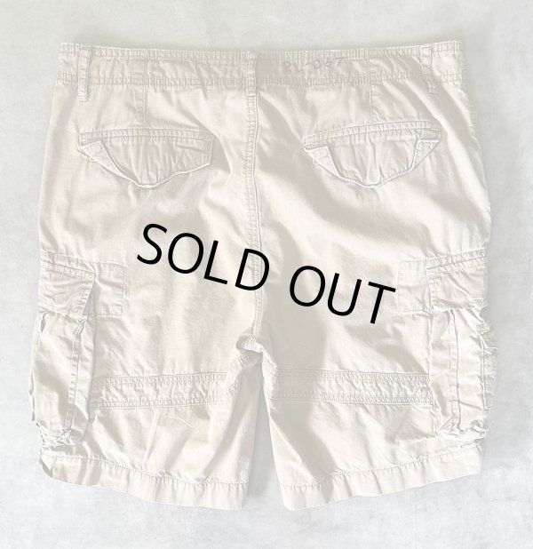 画像6: 90'S RALPH LAUREN カーゴショーツ TALONジップ ベージュ (VINTAGE)
