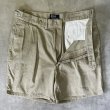 画像3: 90'S RALPH LAUREN "クレストロゴ" ツープリーツ チノショーツ ベージュ USA製 (VINTAGE)
