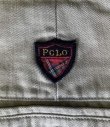 画像6: 90'S RALPH LAUREN "クレストロゴ" ツープリーツ チノショーツ ベージュ USA製 (VINTAGE)