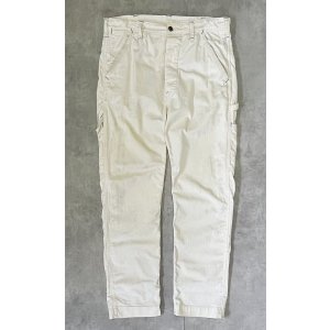画像: RRL シンチバック ボタンフライ ペインターパンツ ホワイト USA製 (VINTAGE)