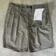 画像3: 90'S RALPH LAUREN "ボックスロゴ" ツープリーツ チノショーツ カーキ USA製 (VINTAGE)