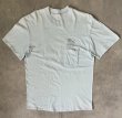 画像3: 70'S THE GREAT PACIFIC IRON WORKS シングルステッチ 半袖 ポケット付き Tシャツ サックスブルー USA製 (VINTAGE)