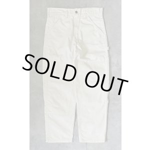 画像: 80'S STANLEY USA 旧タグ ダブルニー ペインターパンツ オフホワイト USA製 (DEADSTOCK)