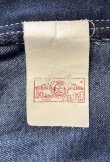 画像4: 80'S SEARS トップスナップボタン ペインターパンツ インディゴ USA製 (VINTAGE)