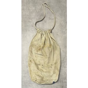 画像: 40'S アメリカ軍 ステンシル ランドリーバッグ バラックバッグ ベージュ (VINTAGE)