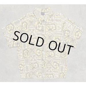 画像: 90'S PATAGONIA コットン 半袖 ACシャツ MAHALO OAK柄 (VINTAGE)
