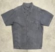 画像1: 90'S PATAGONIA ヘンプ 半袖 シャツ チャコール (VINTAGE)
