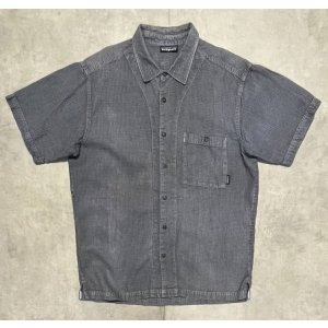 画像: 90'S PATAGONIA ヘンプ 半袖 シャツ チャコール (VINTAGE)
