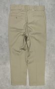 画像1: 80'S DICKIES 874 チビタグ ワークパンツ ベージュ W36L28 USA製 (VINTAGE)