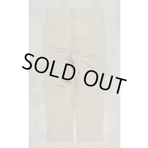 画像: 80'S DICKIES 874 チビタグ ワークパンツ ベージュ W36L28 USA製 (VINTAGE)