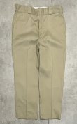 画像3: 80'S DICKIES 874 チビタグ ワークパンツ ベージュ W36L28 USA製 (VINTAGE)
